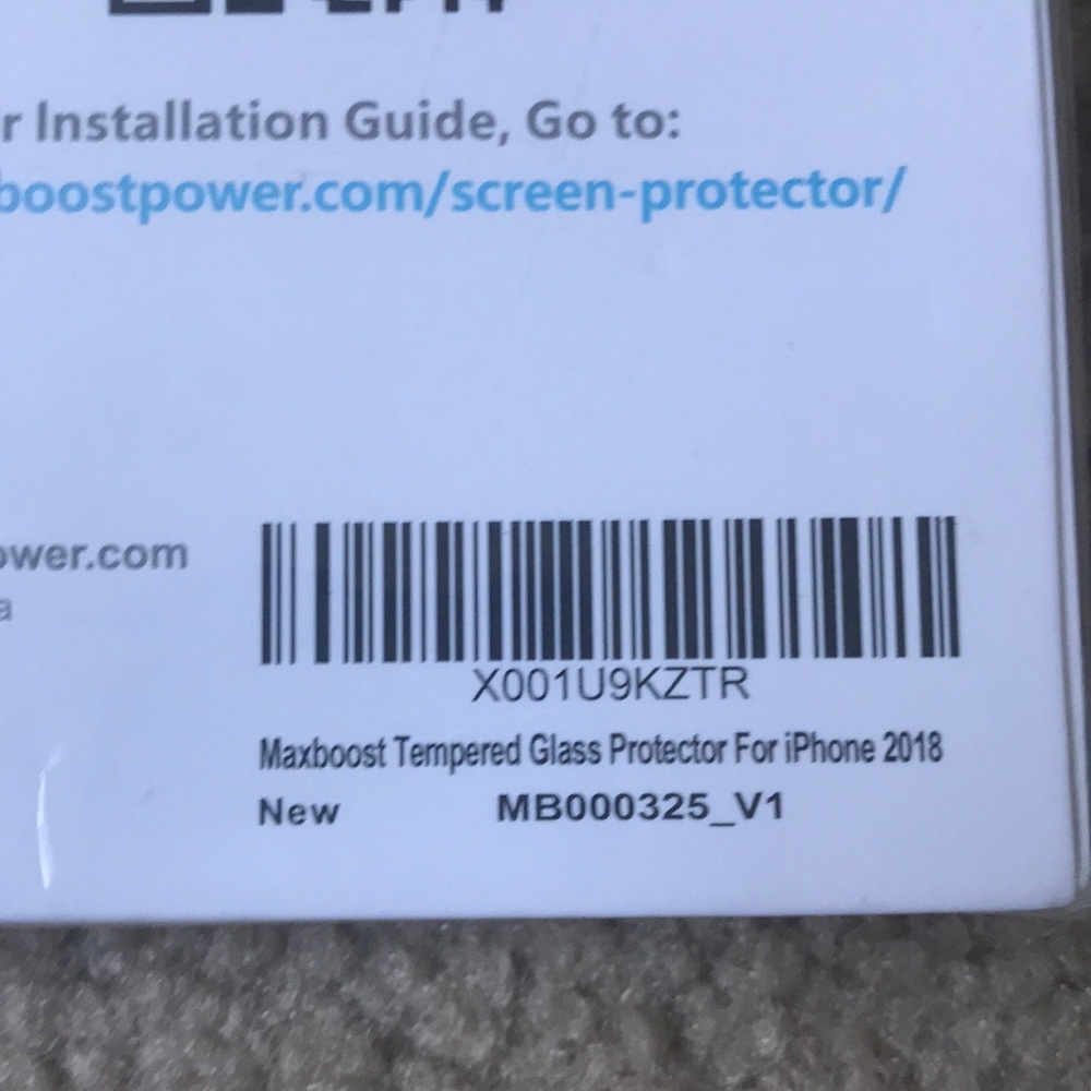 Maxboost Glass protector. - Picture 2 of 3